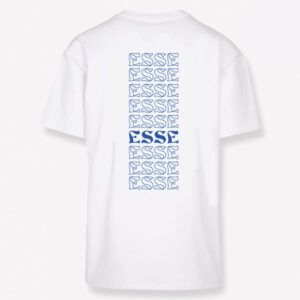Esse vêtements t-shirt français oversize streetwear handmade dos